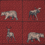 Woodland Plaid Reversible Quilt Set