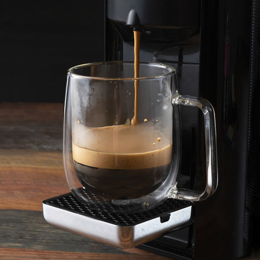 Double-Wall Insulated Glass Mugs (2)