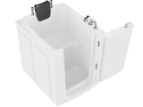 ANZZI Coupe Series 32 in. x 38 in. Swinging Door Walk-In Soaking Tub in White