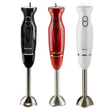 Ovente Immersion Hand Blender, Black, Red or White (HS560 Series)