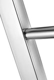 Riposte Series 6-Bar Stainless Steel Floor Mounted Electric Towel Warmer Rack in Polished Chrome