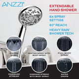 FULLY LOADED Wheelchair Access Walk-in Tub with Air and Whirlpool Jets Hot Tub | Quick Fill Waterfall Tub Filler with 6 Setting Handheld Shower Sprayer | Including Aromatherapy, LED Lights, V-Shaped Back Jets, and Auto Drain