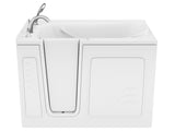 ANZZI Value Series 30 in. x 53 in. Quick Fill Walk-In Air Tub in White