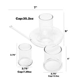 Genie Lamp Stackable Water Carafe & Glasses Set - 1000 ML