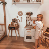 ROBUD Wooden Kids Play Kitchen Set  - Olivia Caramel