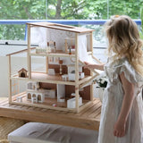 ROBUD Wooden Dollhouse - Bohemian