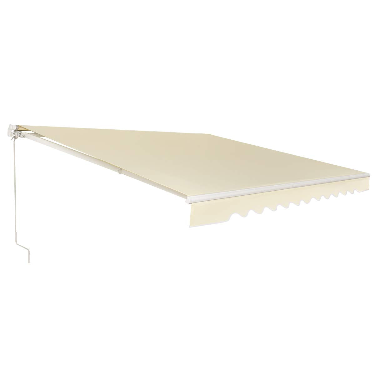 Tangkula 8"x 6.5" Retractable Awning