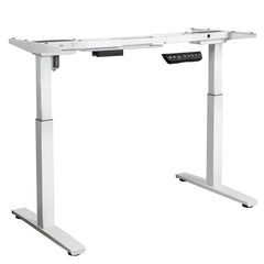 Tangkula Electric Standing Desk Frame, Height & Width Adjustable Motorized Sit Stand Desk Base