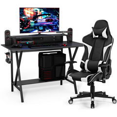 Tangkula Gaming Desk and Chair Set