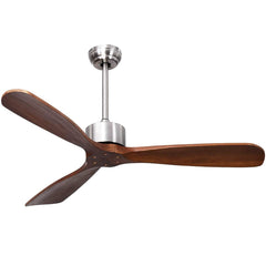 Tangkula 52" Ceiling Fan, Outdoor Indoor Ceiling Fan with Remote Control