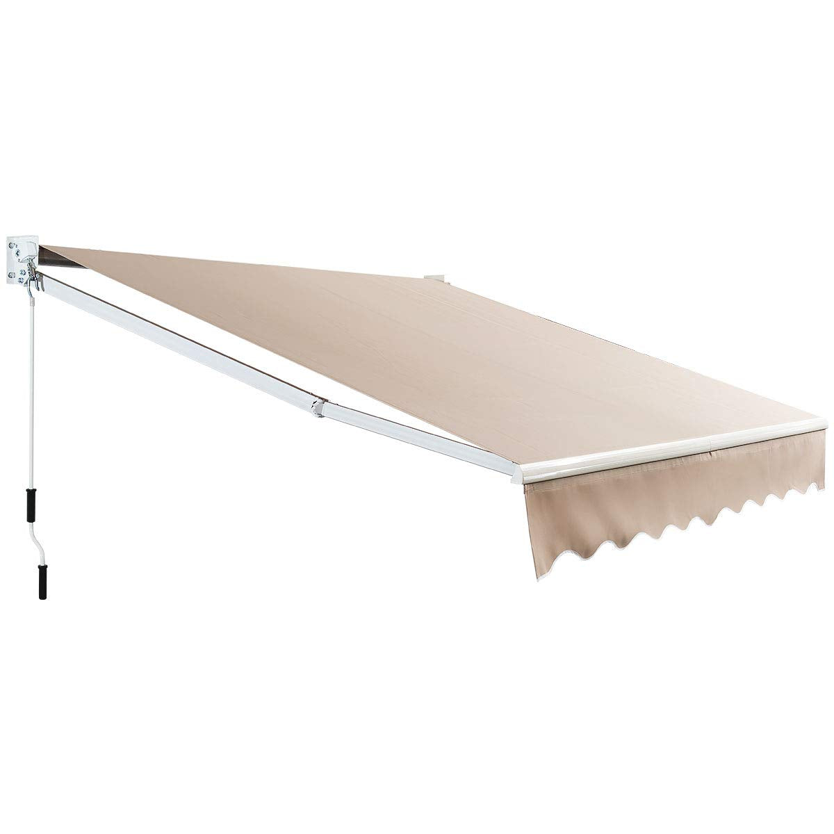 Tangkula 8"x 6.5" Retractable Awning