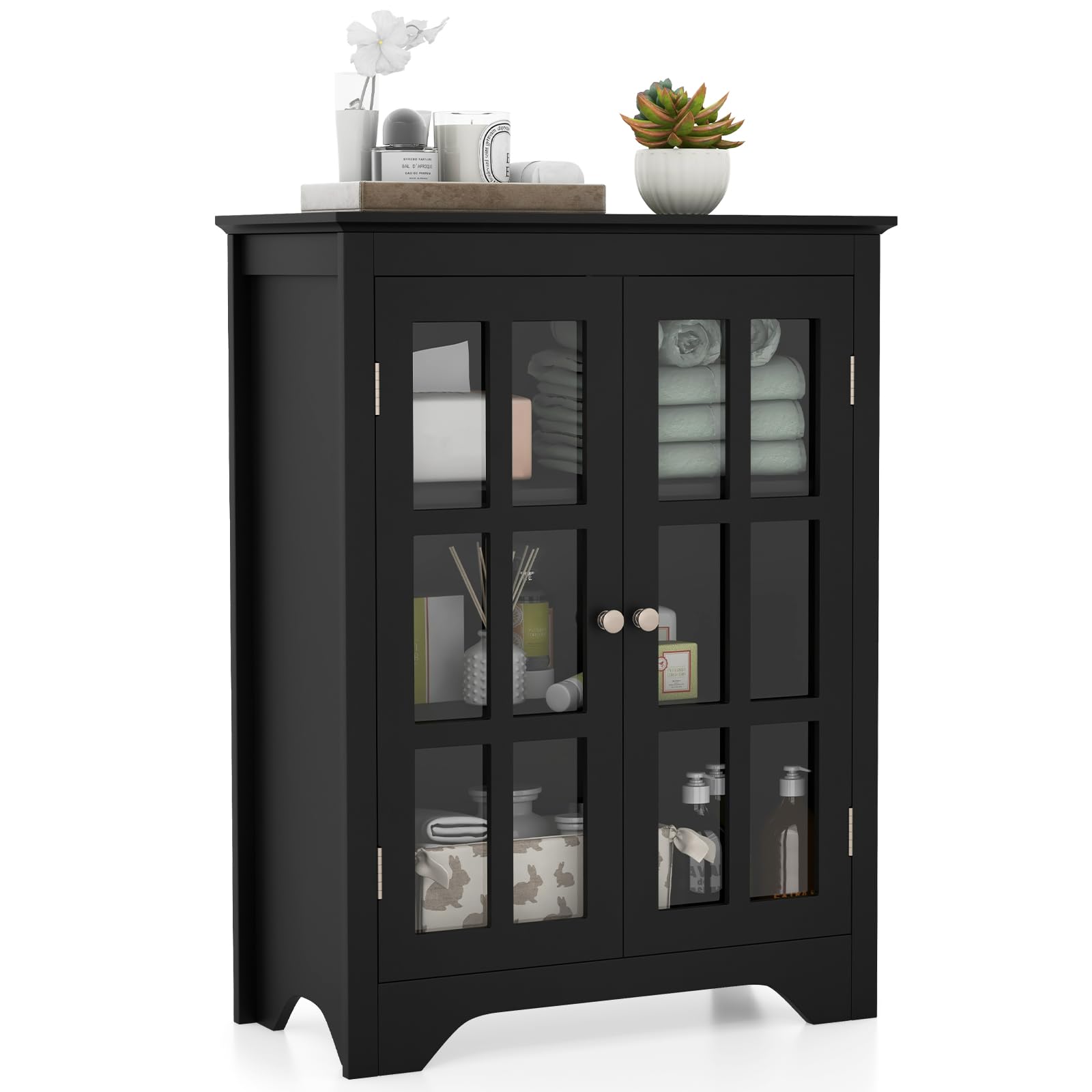 Tangkula Bathroom Floor Cabinet