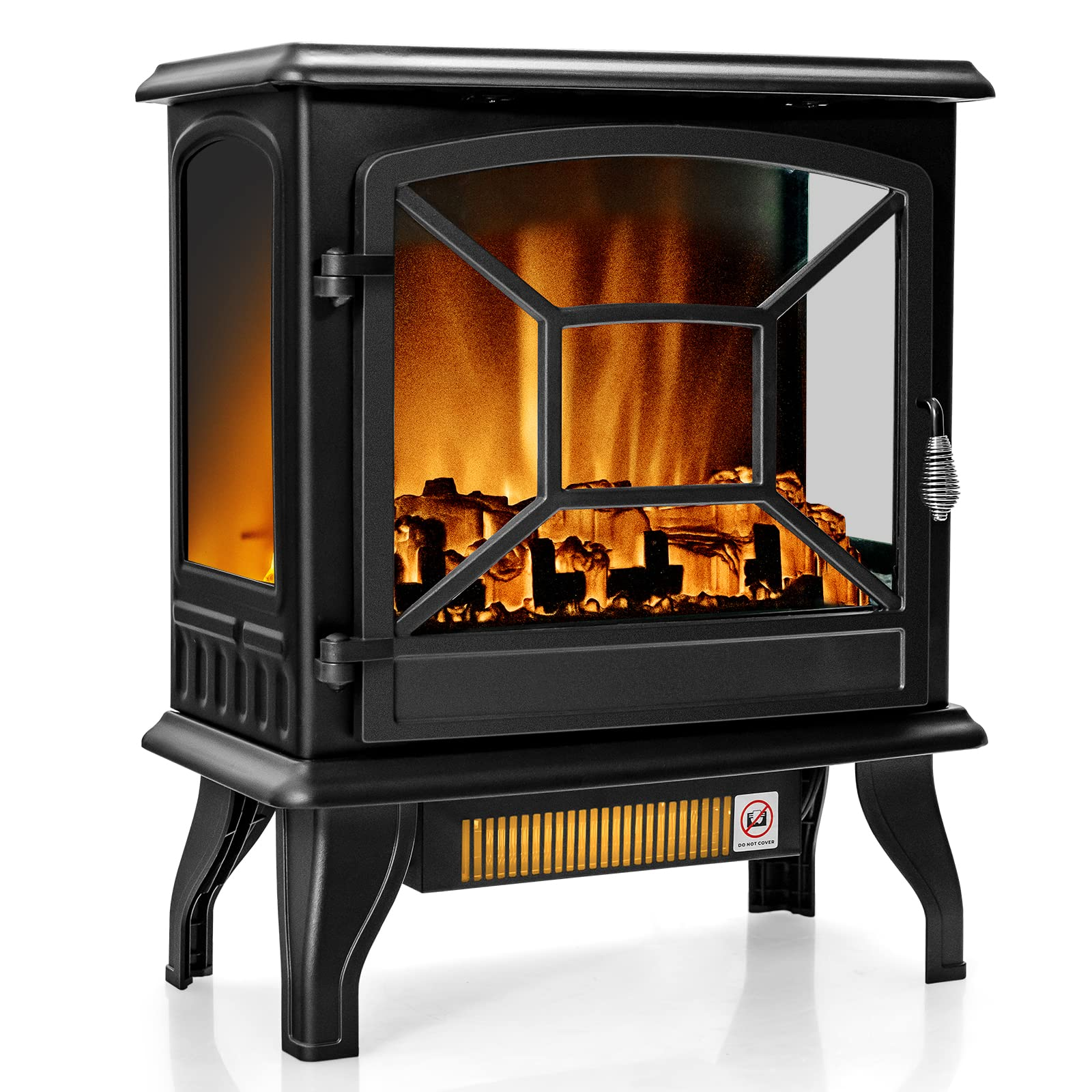 Tangkula 23 Inch Electric Fireplace Stove