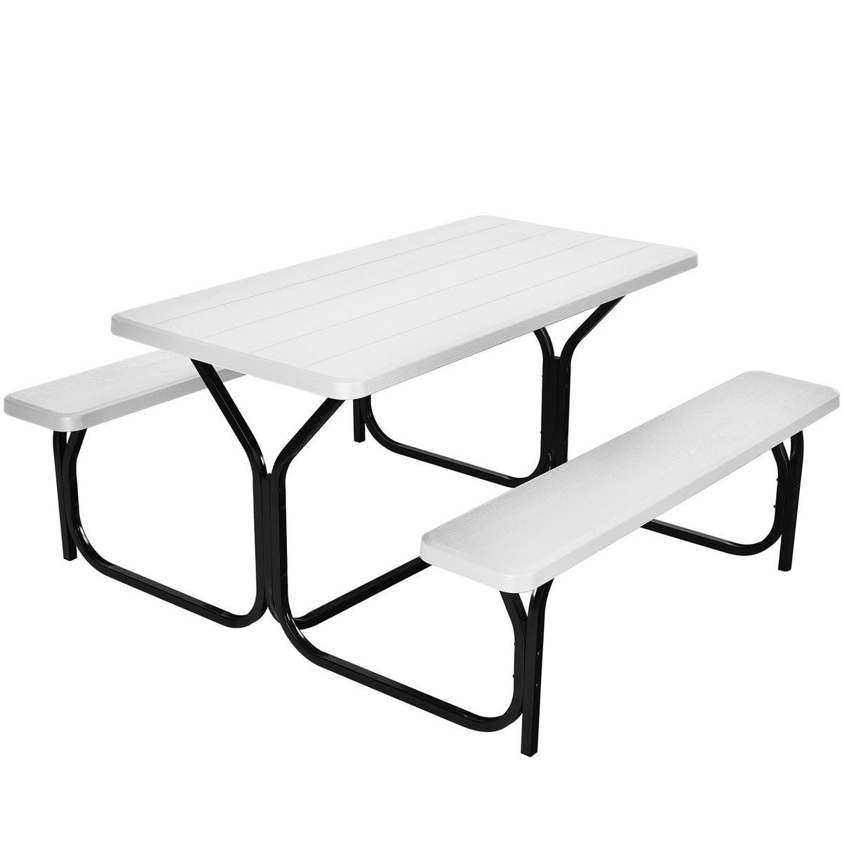 Tangkula Picnic Table Bench Set