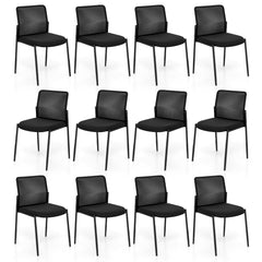 Tangkula Stackable Conference Room Chairs Set