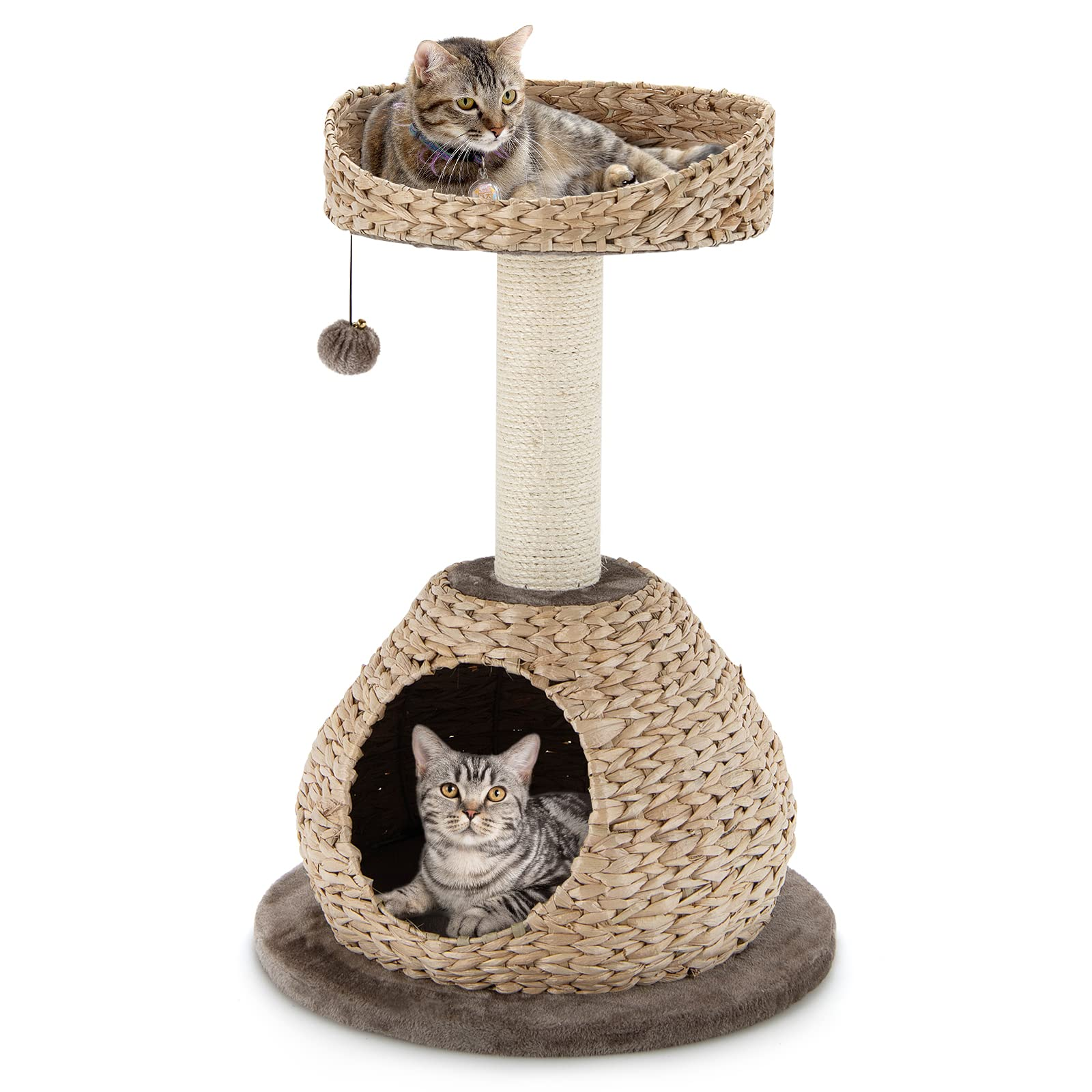 Tangkula Modern Cat Tree for Indoor Cats