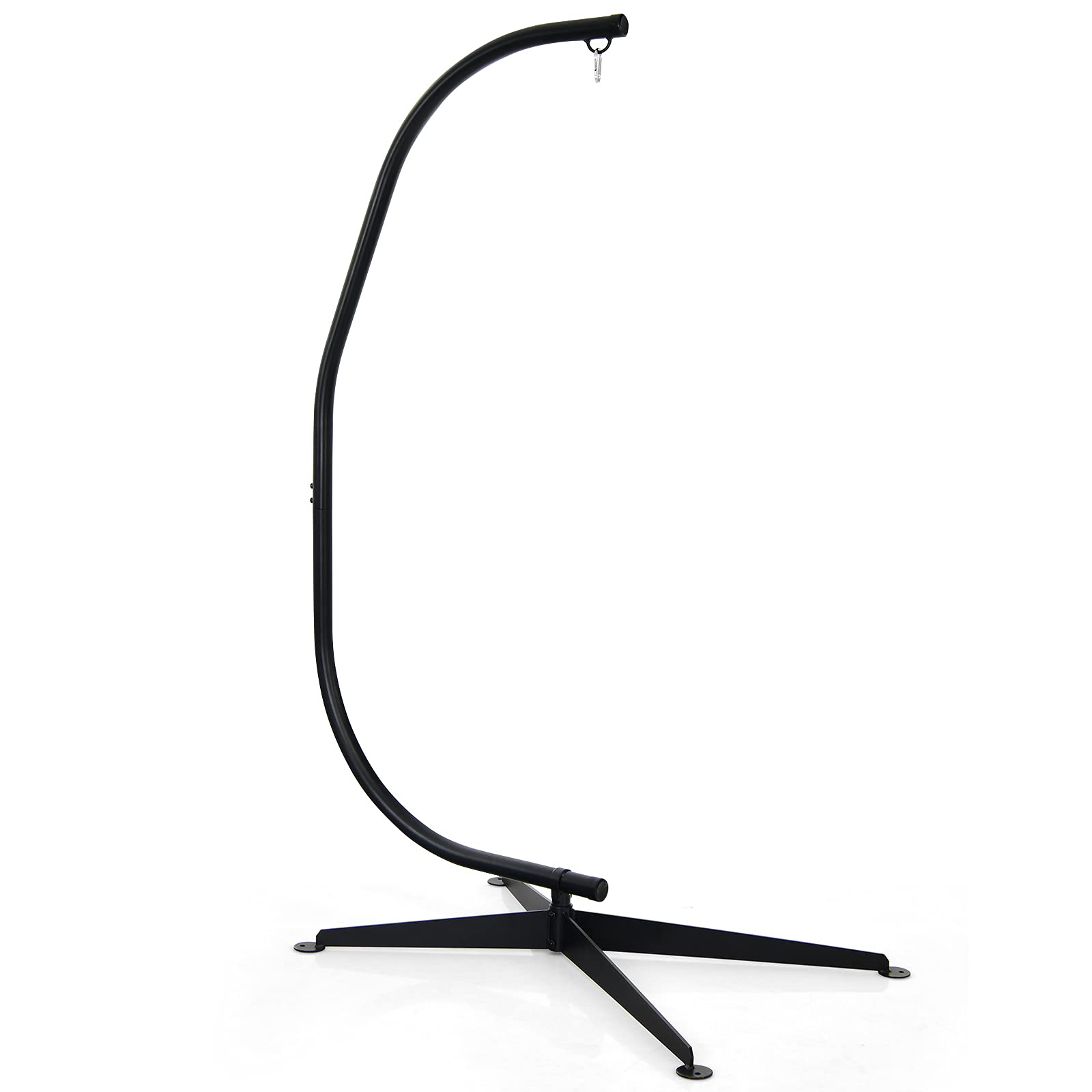 Hammock Stand, Steel C Stand for Hanging Chair, 360-Degree Rotation Egg Chair Stand