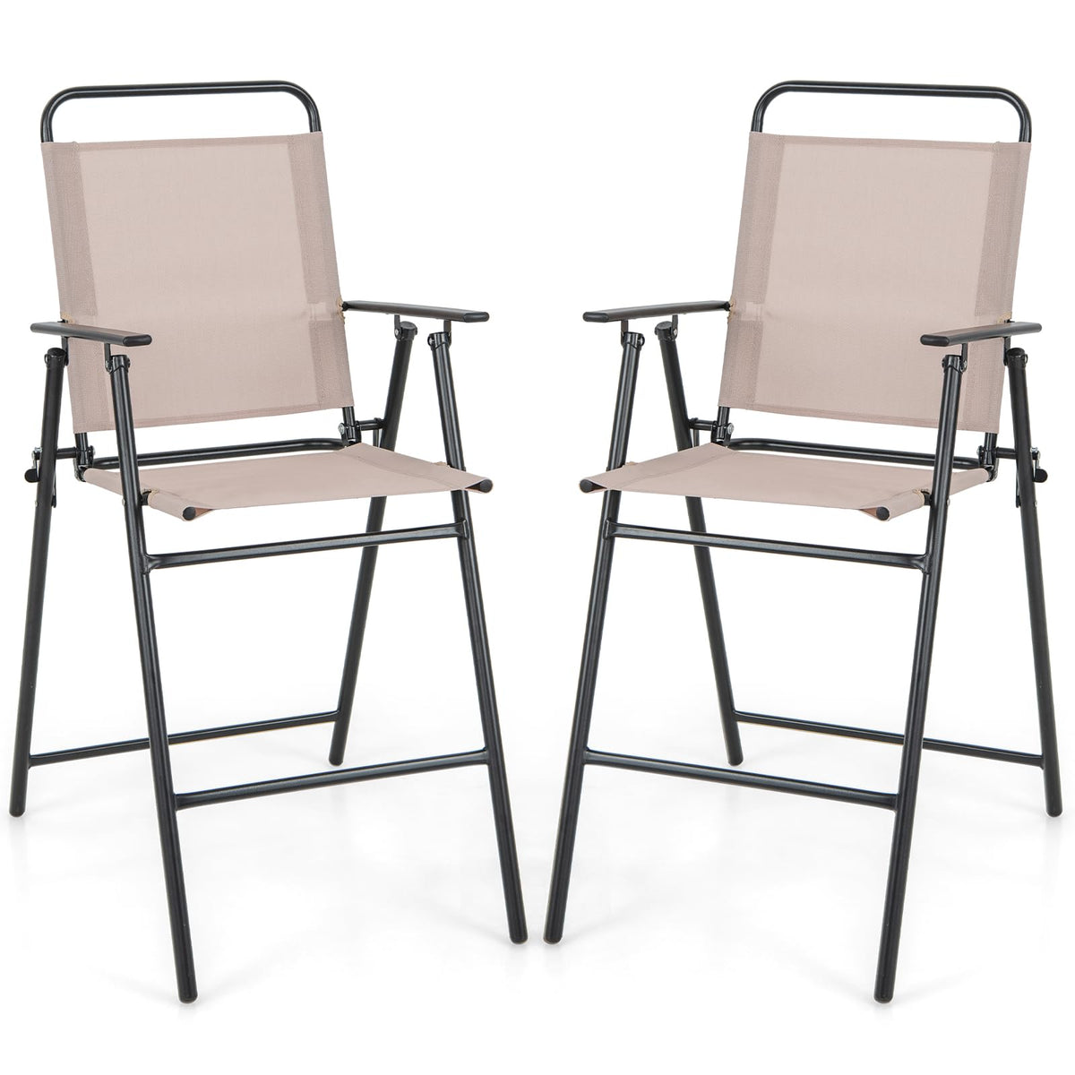 TAGNKULA Outdoor Folding Bar Stool Set of 2/4