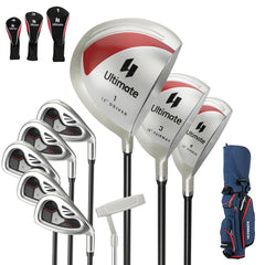 Tangkula 10 Pieces Women's Complete Golf Clubs Package Set Right Hand