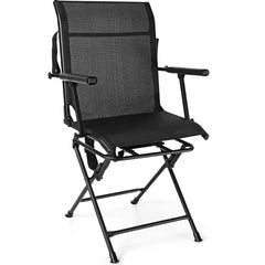 Tangkula 360-degree Swivel Hunting Chair, Multi-Position Folding Stealth Spin Chair