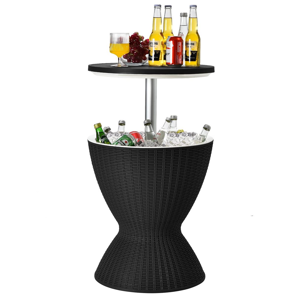 Tangkula Outdoor Cool Bar Table