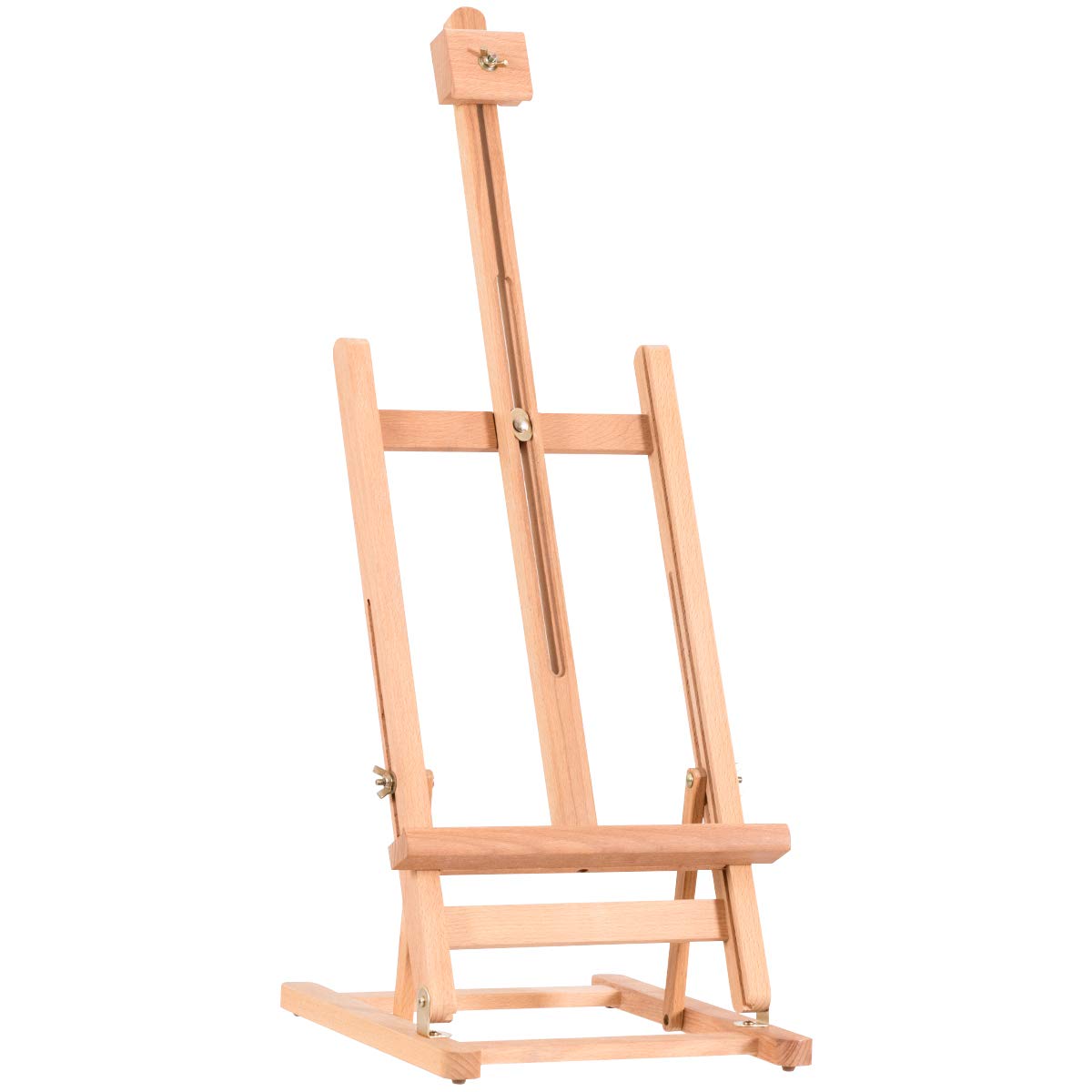 TANGKULA Tabletop H-Frame Wood Easel, Holding Canvas up to 22"