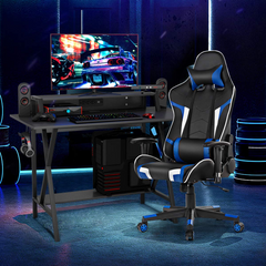 Tangkula Gaming Desk and Chair Set