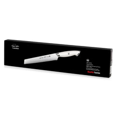 TKSC 8-Inch Bread Knife, Forged Swedish Powder Steel, Thomas Keller Signature Collection, White, 1025453