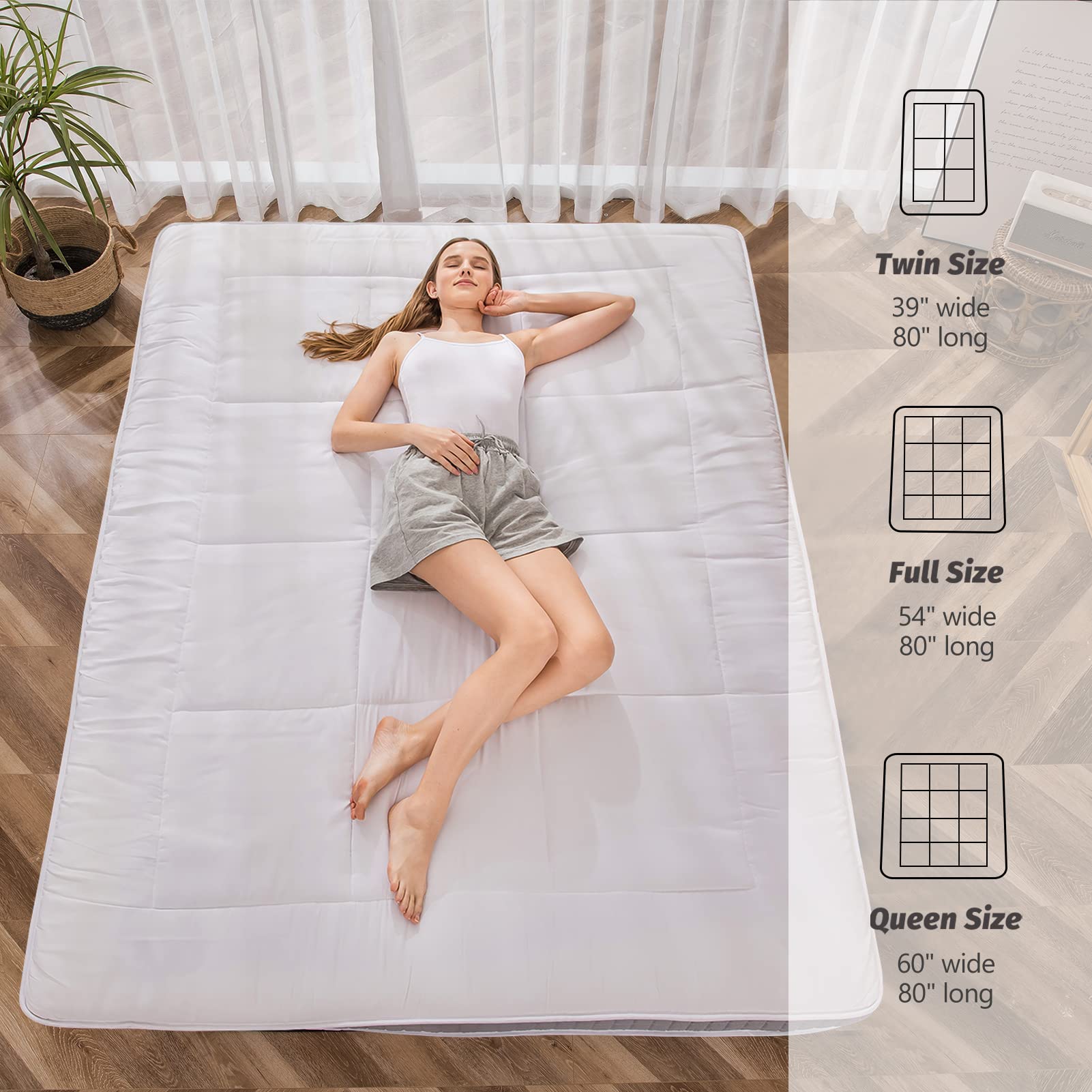 MAXYOYO Padded Japanese Floor Mattress