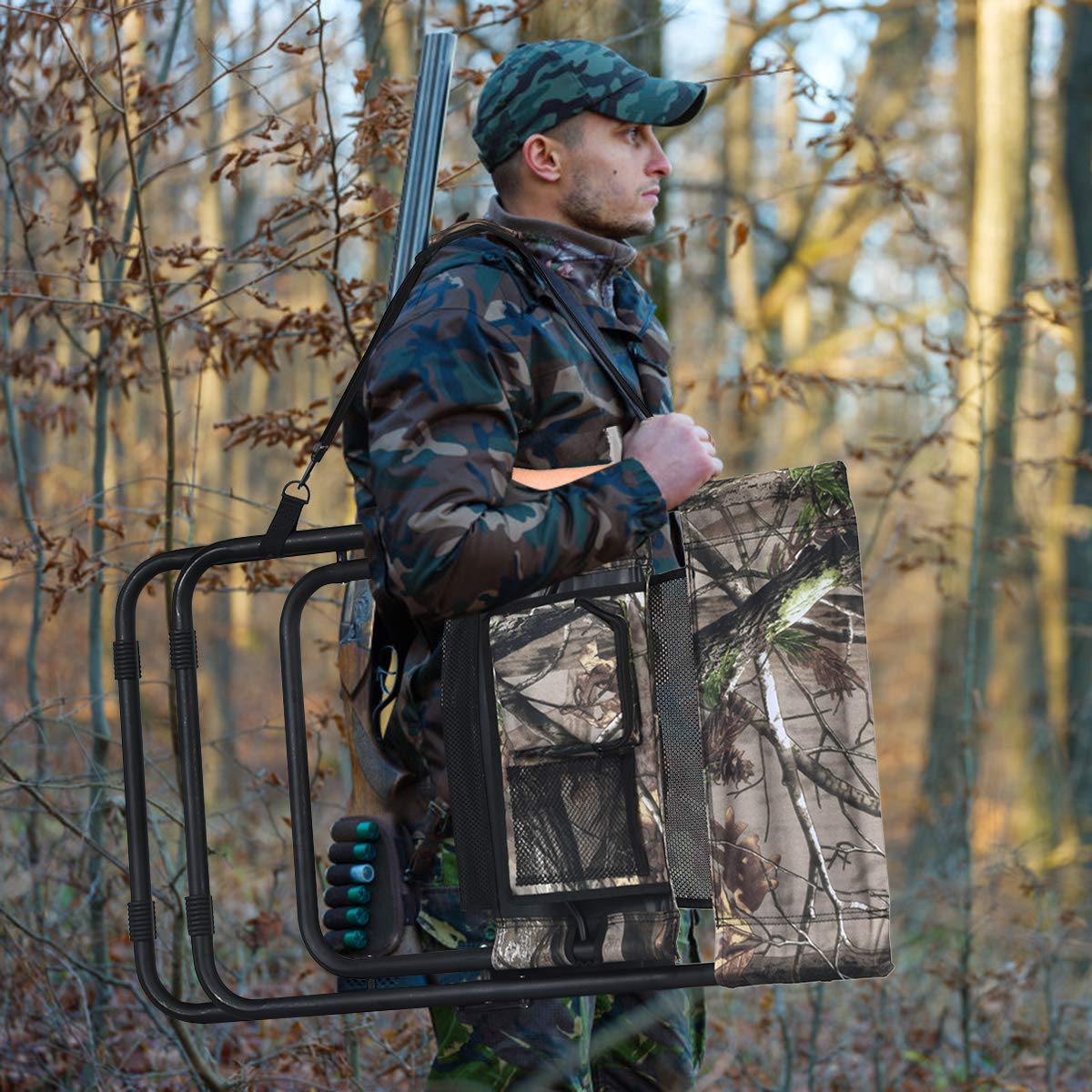 Turkey Hunting Chair, Folding Low-profile Turkey Hunting Seat