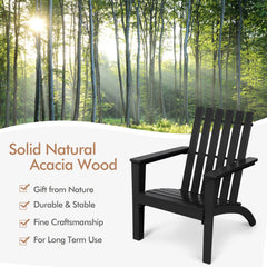 Adirondack Chair Acacia Wood Outdoor Armchairs