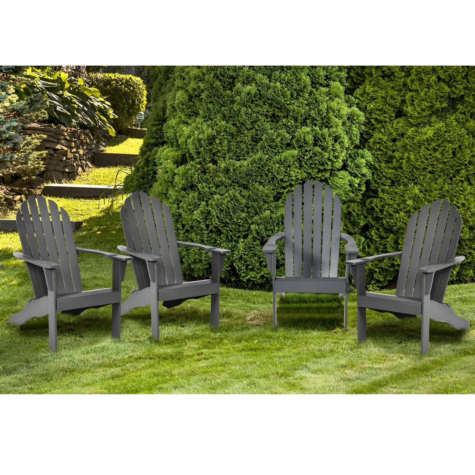 Adirondack Chair,  for Patio Deck Lawn Backyard, Garden Adirondack Furniture