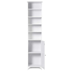 Tangkula 72 Inches Tall Cabinet, Bathroom Free Standing Tower Cabinet with Adjustable Shelves