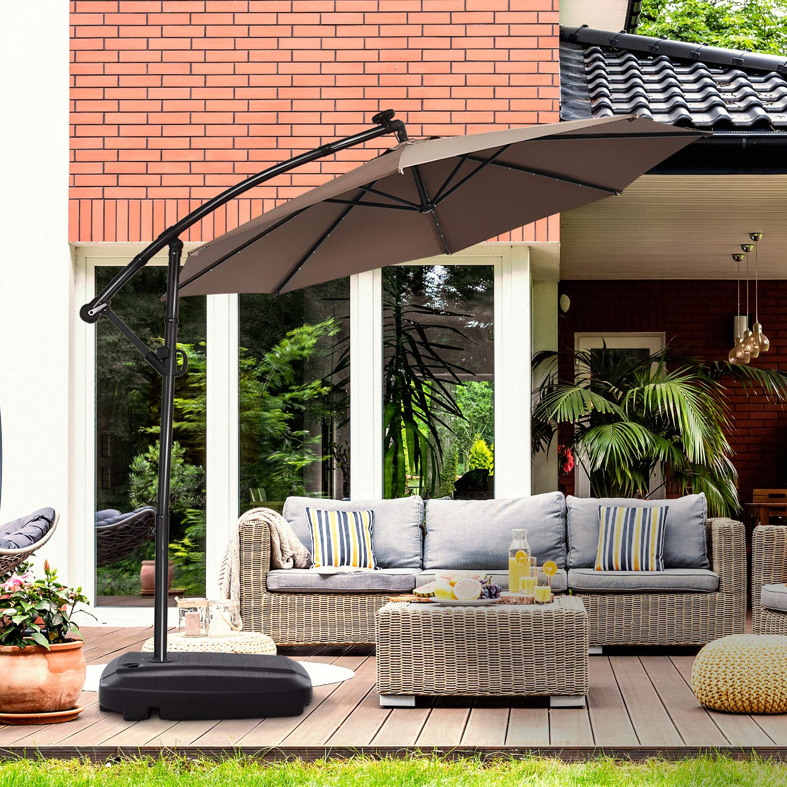 Wheeled Weight Base, for Universal Patio Cantilever Offset Umbrella