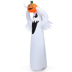 Tangkula Halloween Decorations, Halloween Inflatable Ghost With Led Lights