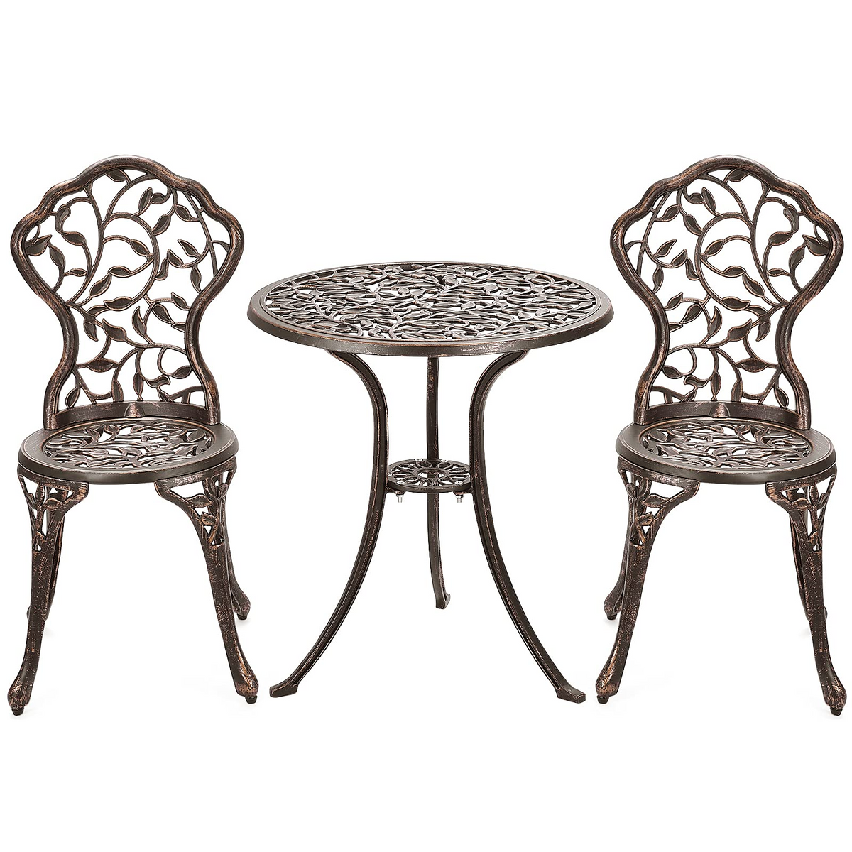 3 Pieces Outdoor Bistro Set, Patio Furniture Set