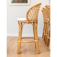 Croydon Counter Height Rattan Stool