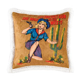 Gunslinger Campfire Sherpa Throw