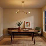 Jewel Four Lights Modern Farmhouse Chandelier