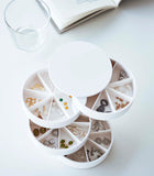 Stacked Jewelry Organizer - Sectioned
