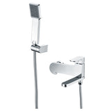 Echo Series 1-Handle 1-Spray Tub and Shower Faucet in Polished Chrome