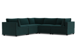 Kova Box Cushion Corner Sectional