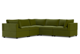 Kova Box Cushion Corner Sectional