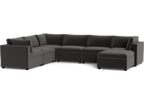 Kova Box Cushion Grand Corner + Ottoman