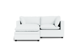 Kova Box Cushion Sofa 86" + Ottoman