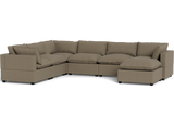 Kova Pillow Cushion Grand Corner + Ottoman