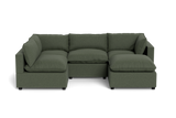 Kova Pillow Cushion L-Shape + Ottoman