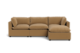 Kova Pillow Cushion Sofa 122" + Ottoman