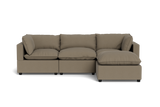 Kova Pillow Cushion Sofa 122" + Ottoman