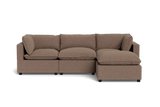 Kova Pillow Cushion Sofa 122" + Ottoman